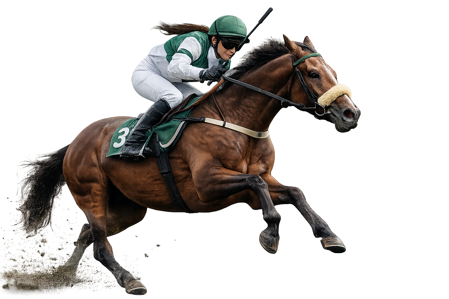 Live horse racing